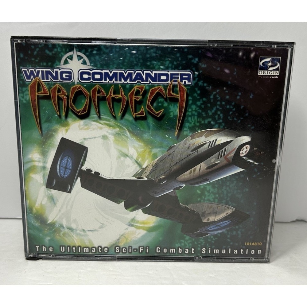 Wing Commander Prophecy PC Games 3 Disk Good Condition No Manual Sci-Fi Combat